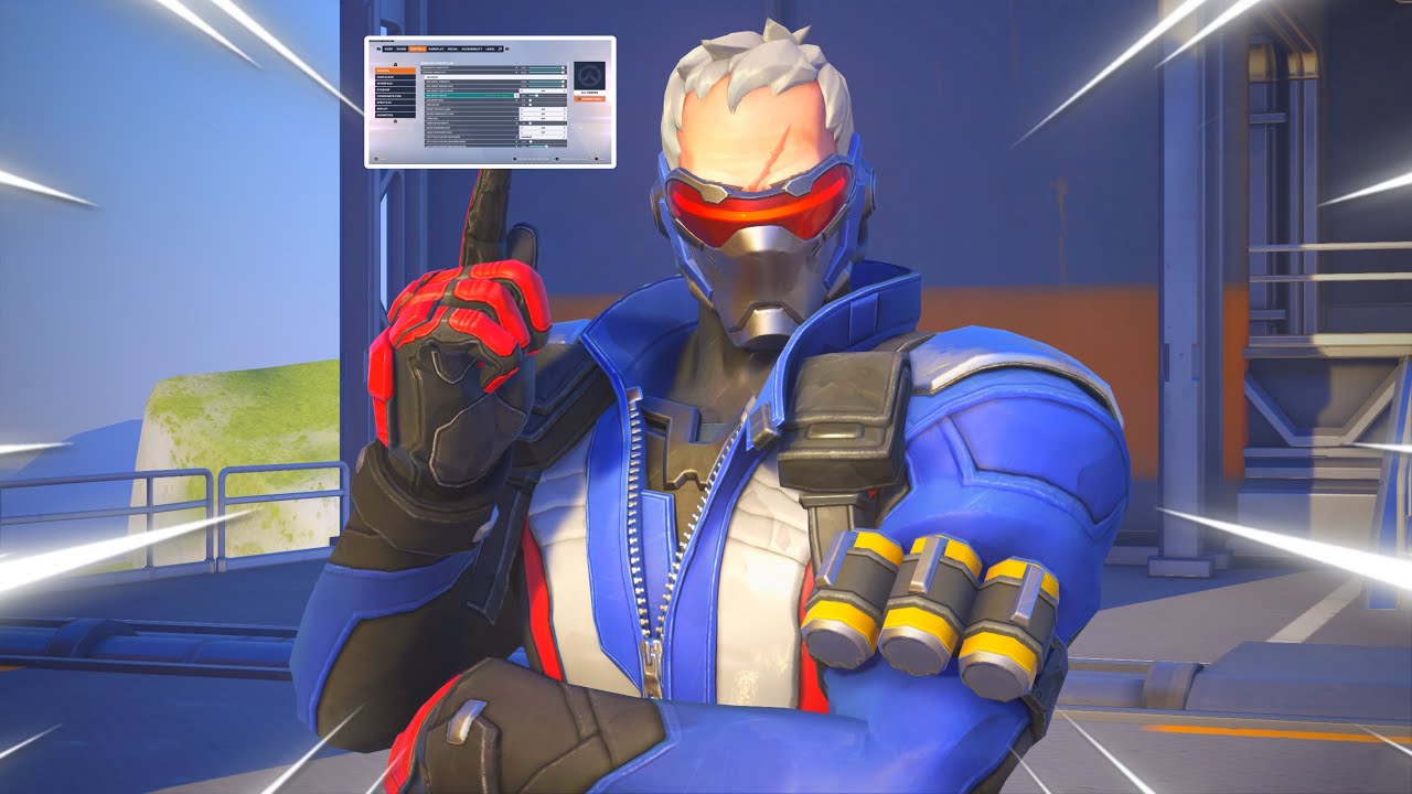 The BEST Soldier Controller setting to be accused of aimbotting in Overwatch 2