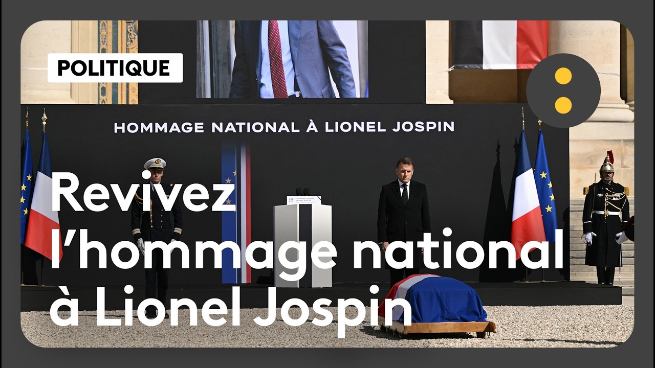 Hommage &agrave; Lionel Jospin : Emmanuel Macron salue 