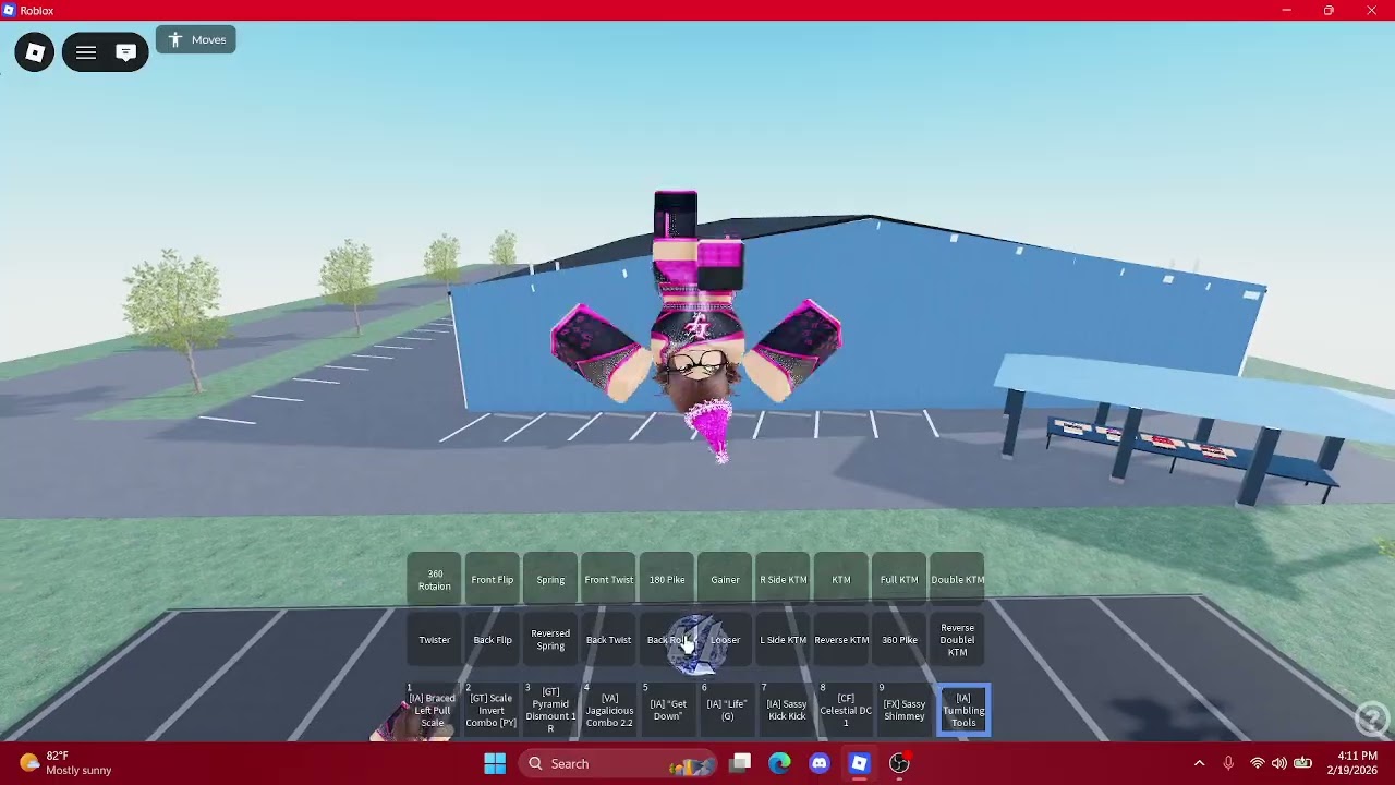 LJ PARTY ROBLOX ROUTINE