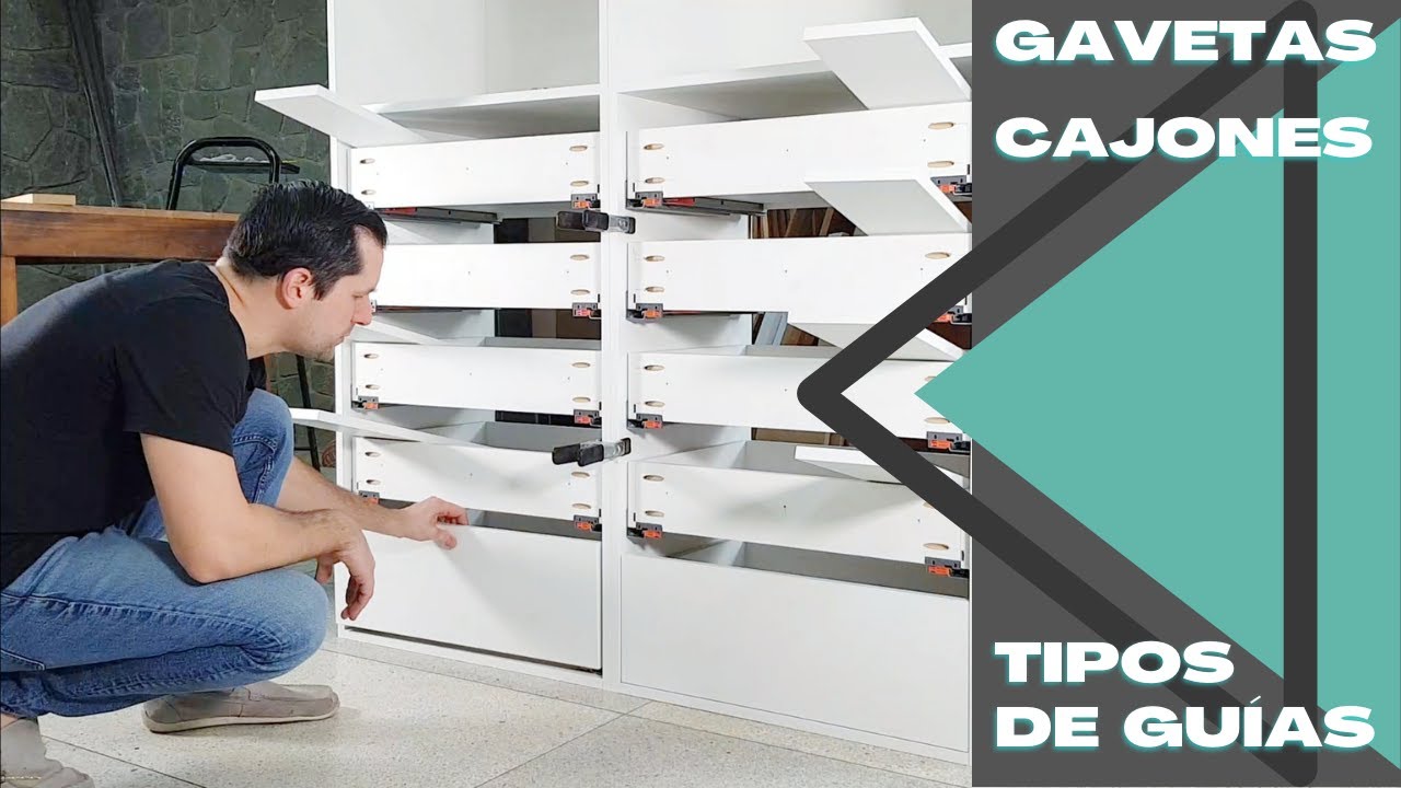 Cómo hacer cajones o gavetas en Melamina para closet o cocina?