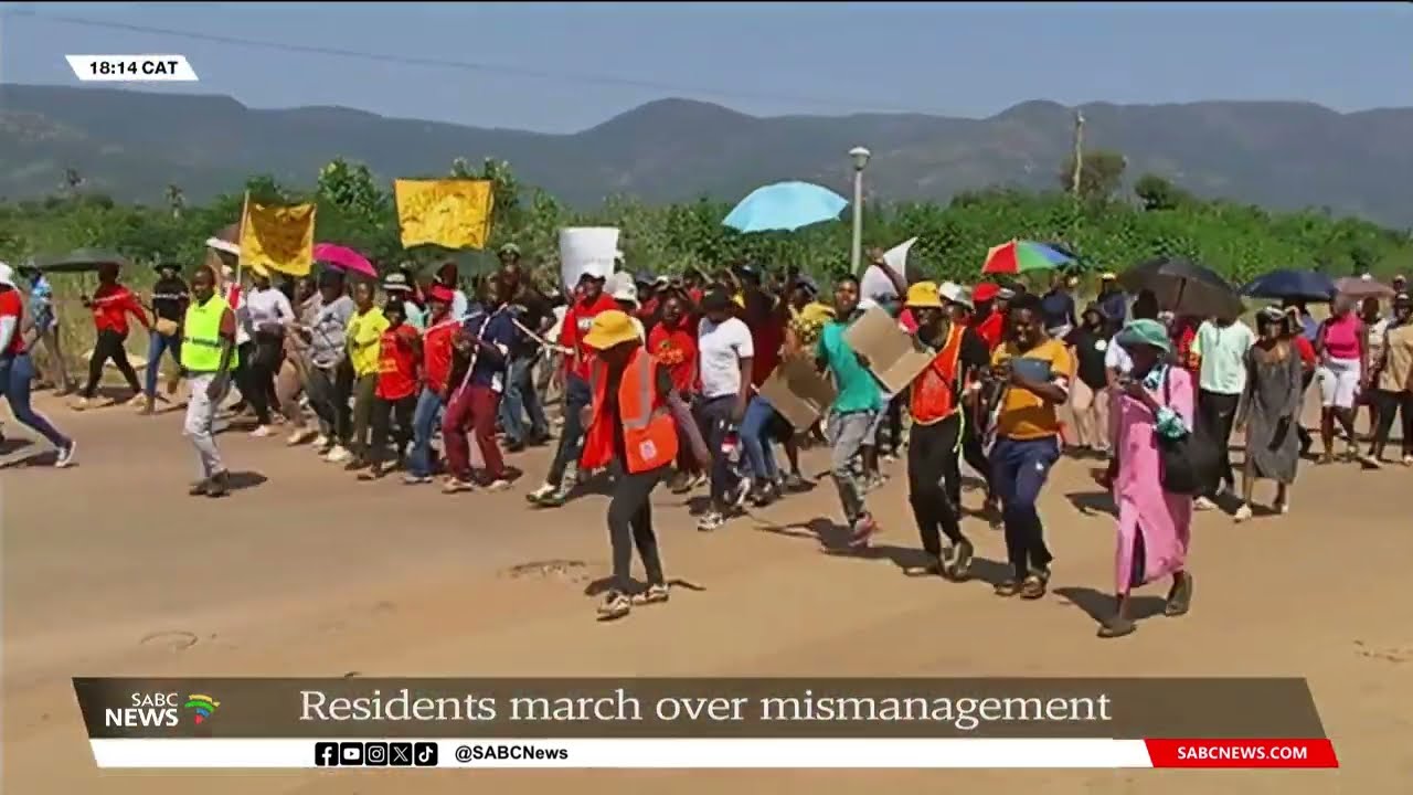 Mokopane residents march over mismanagement