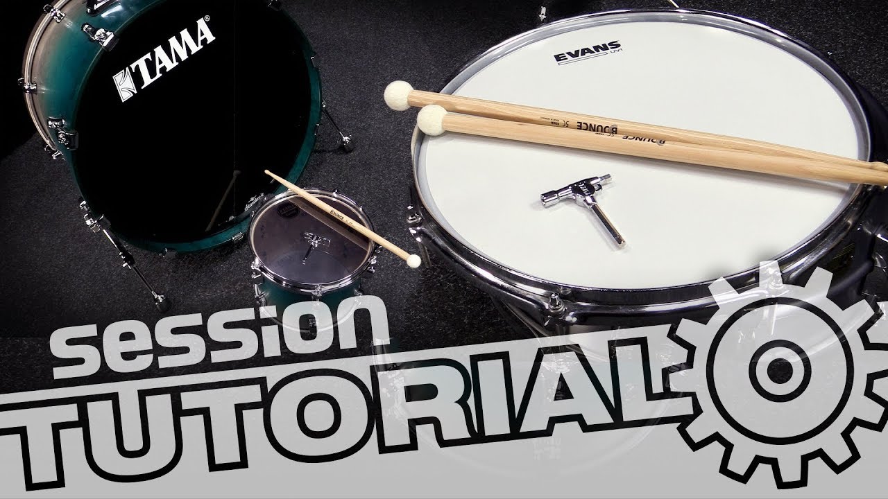 Schlagzeug stimmen: So stimmst du deine Snare, Tom und Bassdrum | session Tutorial