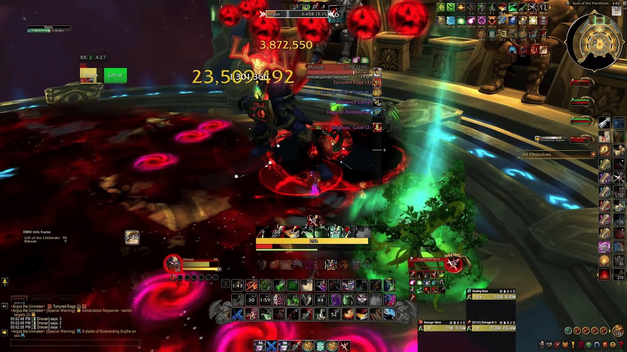 Legion Remix: Antorus, The Burning Throne  Mythic (Solo) | w/addons | no commentary