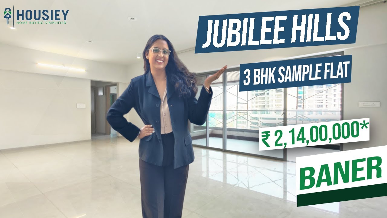 Yashada Jubilee Hills Baner | 3 BHK Sample Flat Tour | Yashada Realty Group Pune