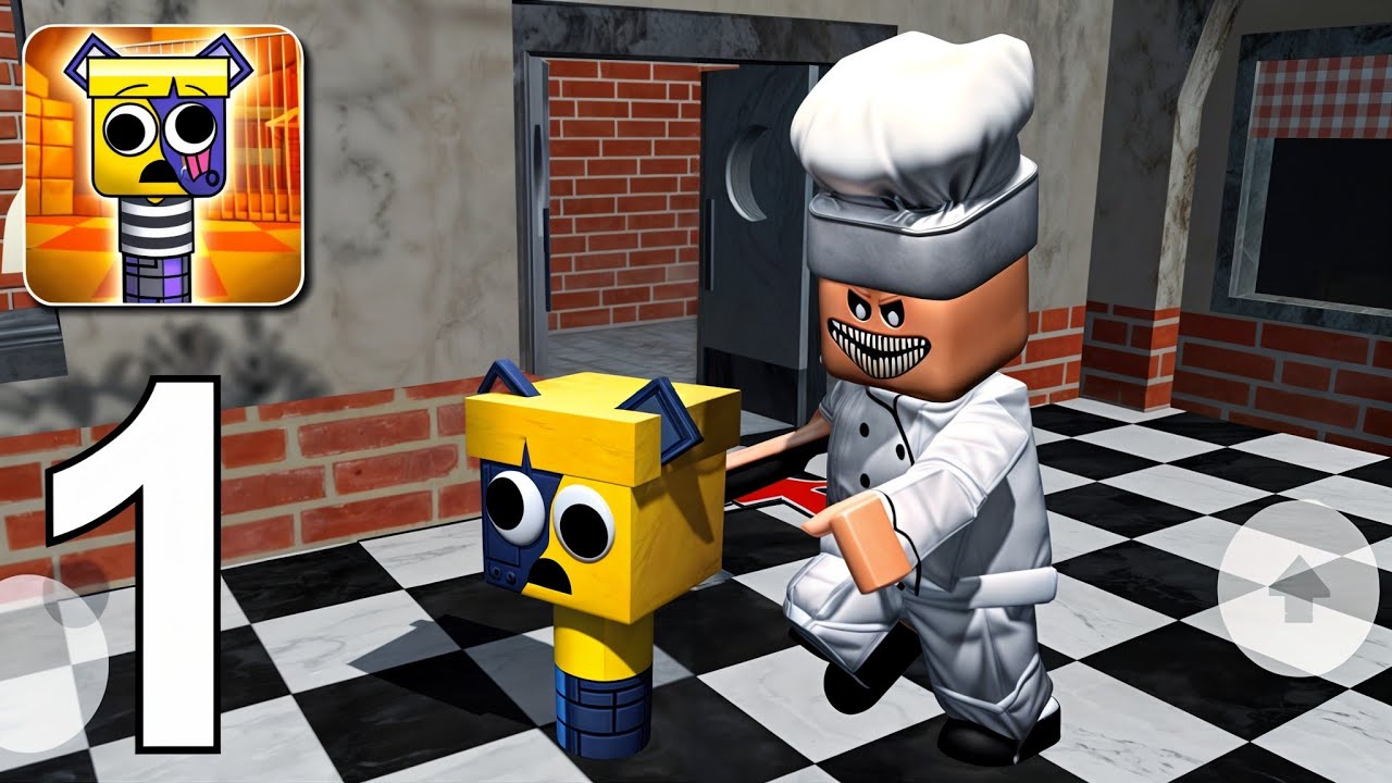 Sprunki Pizza Parkour Prison Escape - Gameplay Walkthrough Part 1 (Android, iOS)