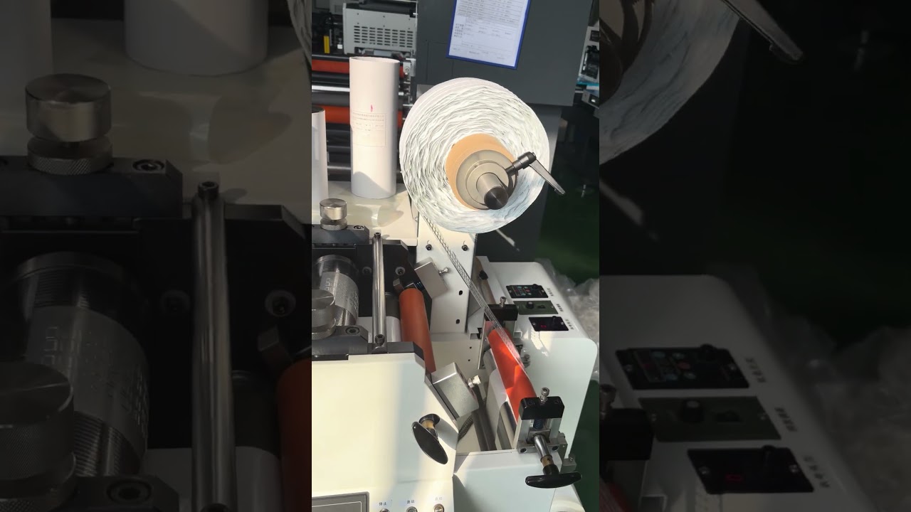 Smart-210 semi/full rotary die cutting machine with sheeter