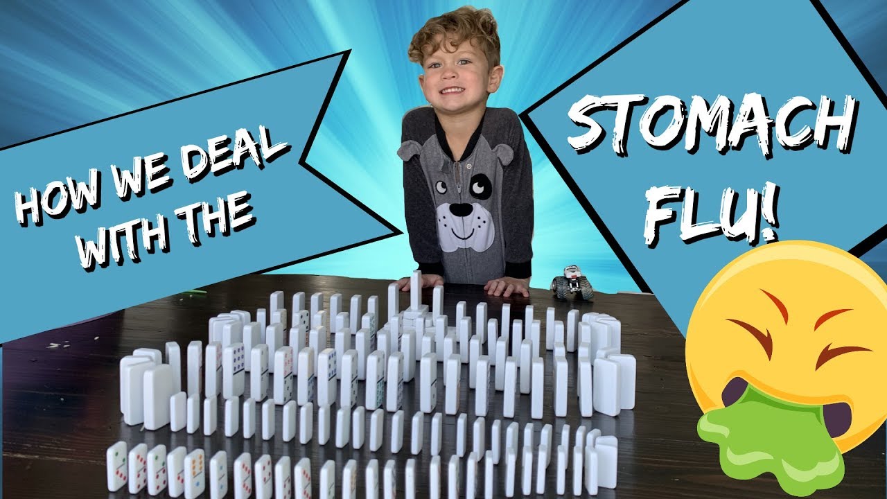 HOW TO DEAL WITH THE STOMACH FLU | FAMILY VLOG 2018