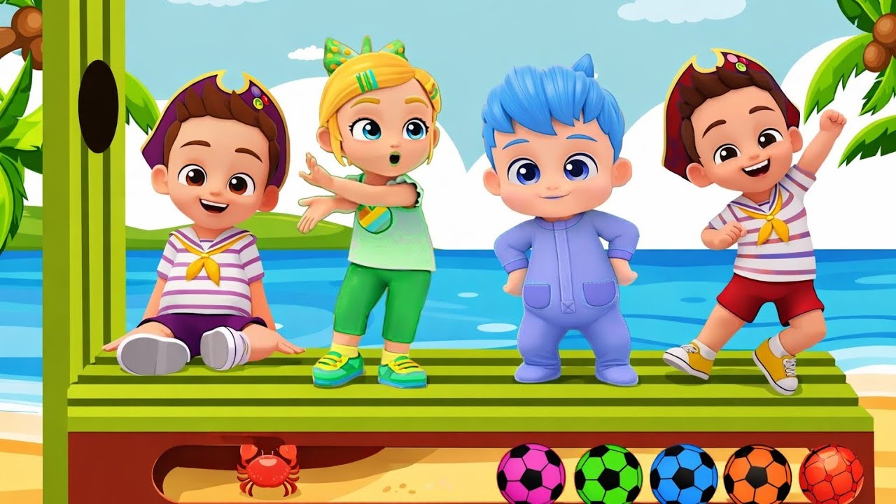 Baby Shark Learns Colors _ CoComelon Nursery Rhymes &amp; Kids Songs