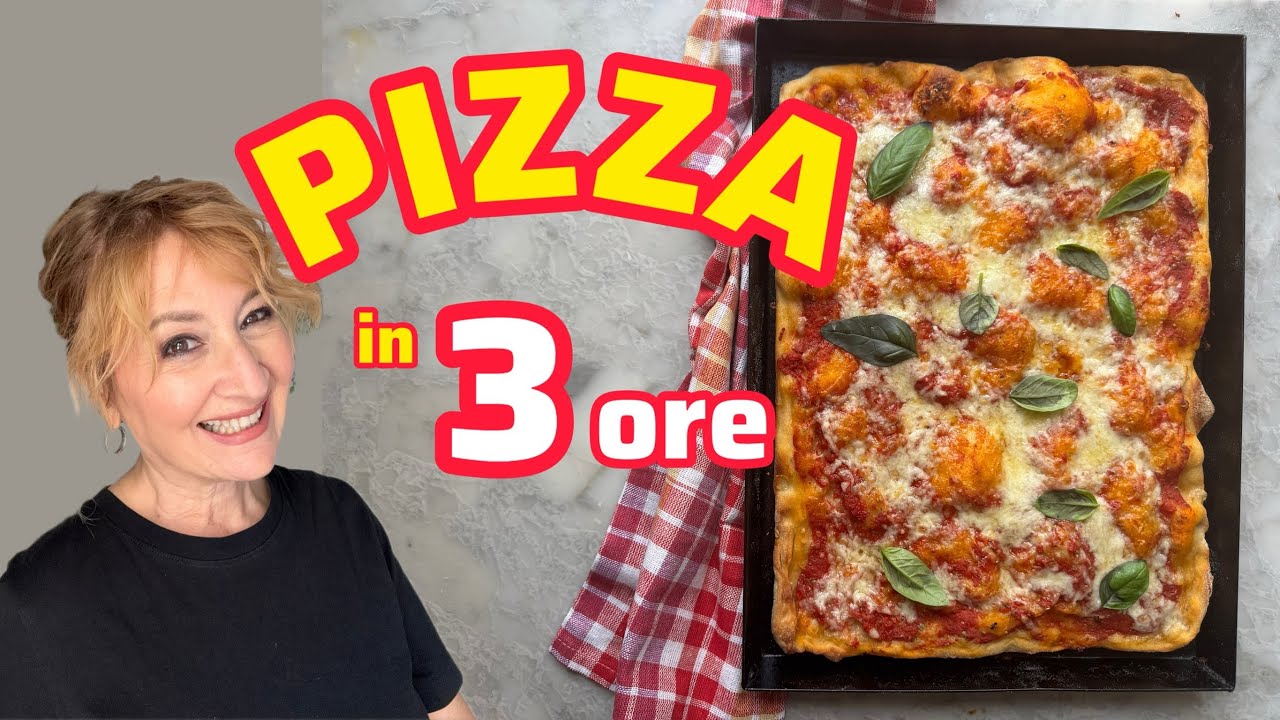 Addio lunghe lievitazioni! La pizza più veloce (e più buona) di sempre 😱