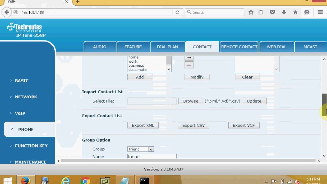 VOIP - IP Phone Hotline Configuration