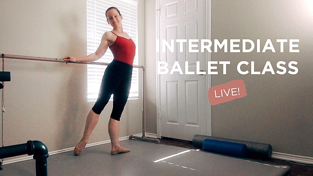 LIVE Intermediate Ballet Class! Ballerinas By Night