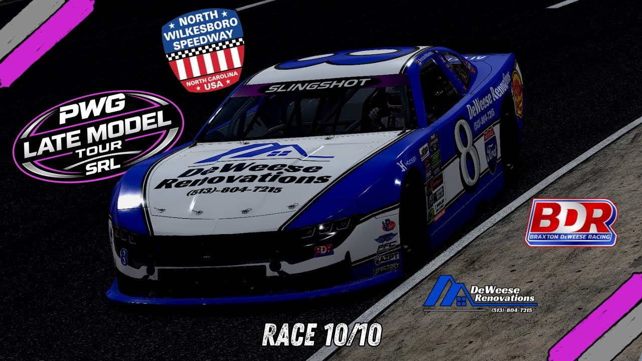 SRL PWG Late Model Tour @ North Wilkesboro - Race 10/10