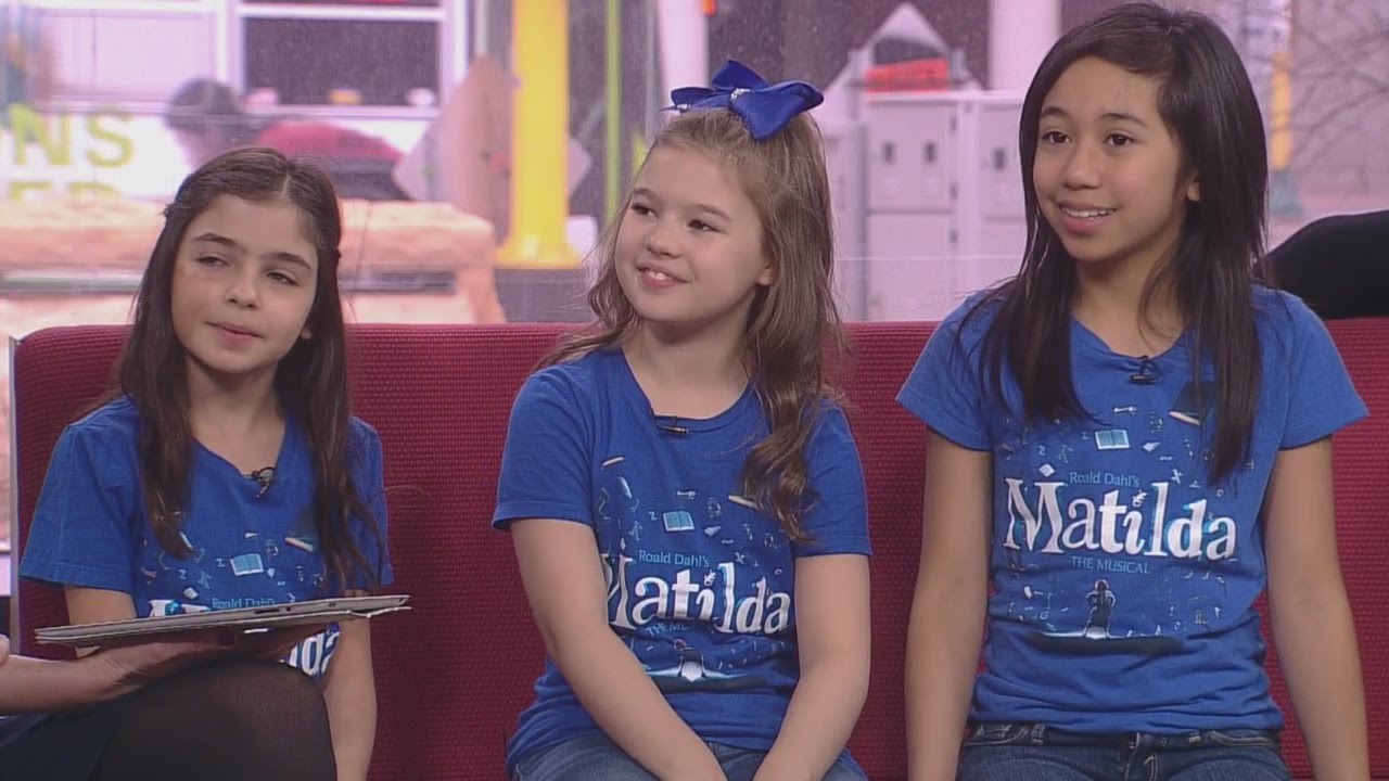 Adorable ‘Matlida’ Stars Discuss The Role, High-Energy Musical