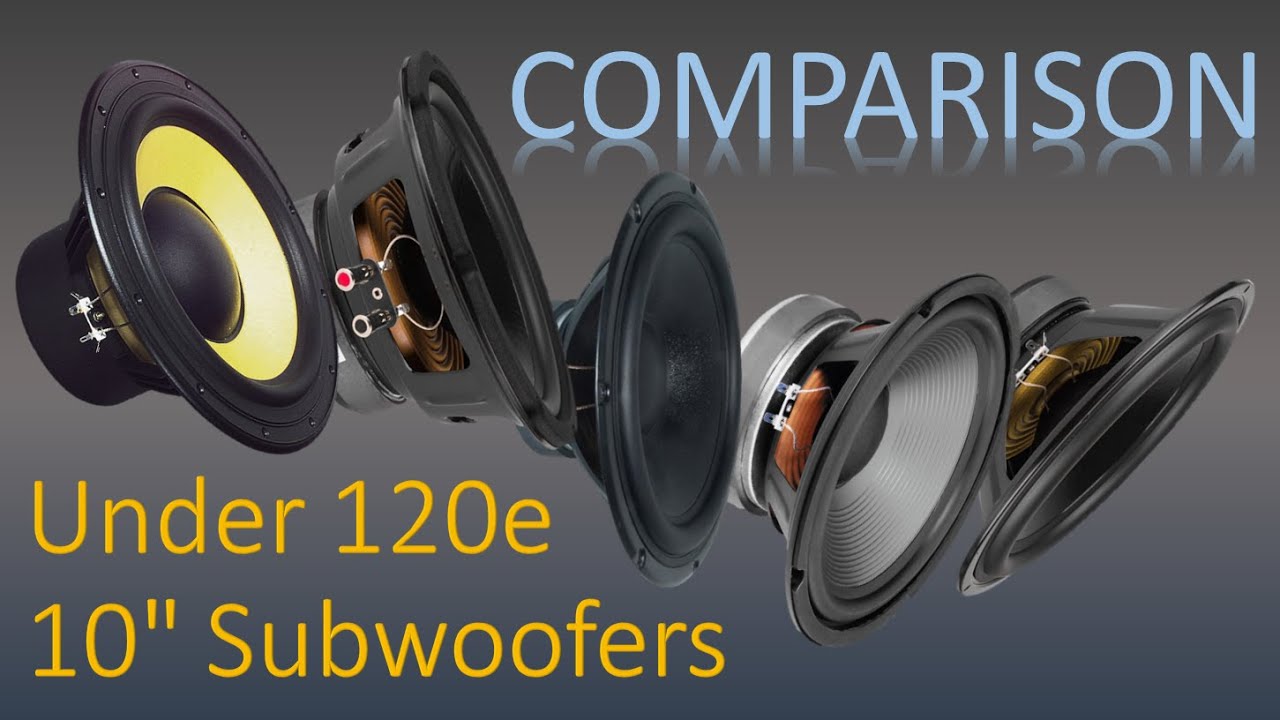 Best budget 10 Inch Subwoofer | Comparison