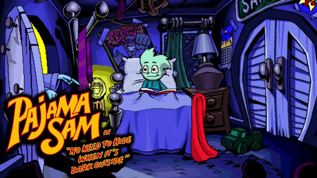 Pajama Sam: No Need to Hide When It's Dark Outside (First Creepy/Comfy Game!)