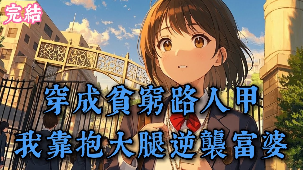 穿成貧窮路人甲，我不跟男女主抱團，反手抱緊女配大腿，逆襲人生爽翻天。#現代言情 #完結小說 #爽文