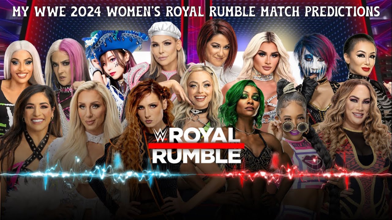 My WWE 2024 Women's Royal Rumble Match Predictions & Elimination Order