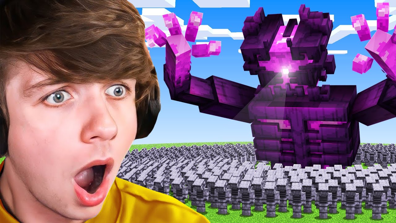1,000 Солдат Vs Титан Эндермен!