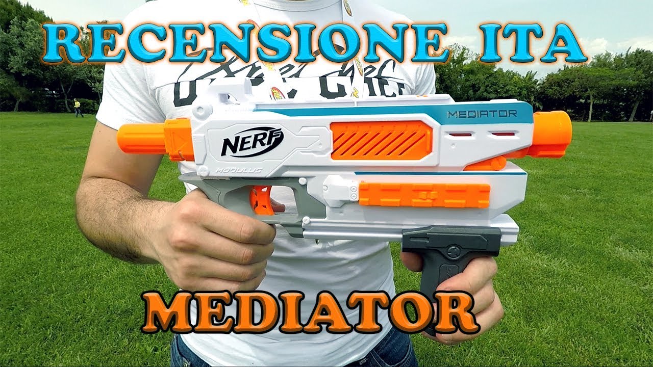 Recensione Nerf Mediator (parte centrale) ITA