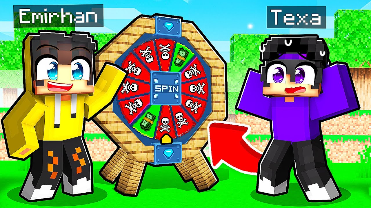 Yapı Kapışmasında Çark Çevirerek Arkadaşlarımı Trolledim! 🤣 | Minecraft