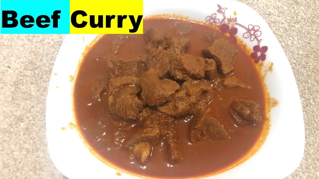 Goan Beef Curry without Coconut | Goan Red Beef Curry Authentic. Chinchinim Feast Special