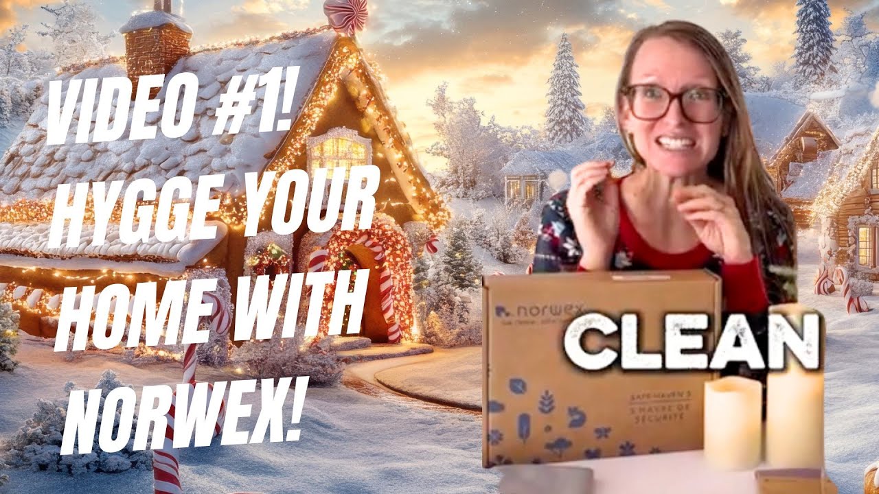 🎄ВИДЕО ПЕРВОЕ🎄 Как создать хюгге-дом с Norwex! Меган Слейт