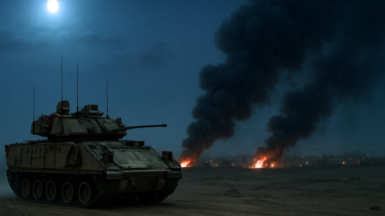 Iraq War Ambience | Sounds of Distant Combat and Radio Chatter for Sleep and Focus (ASMR)