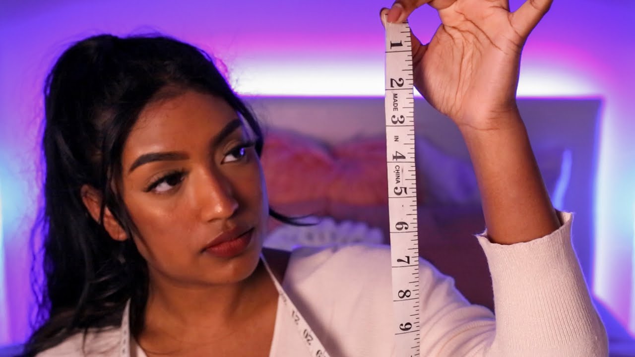 ASMR | Measuring You 📏 (Inaudible/Unintelligible Whispers, Personal Attention, Fast Writing Sounds)