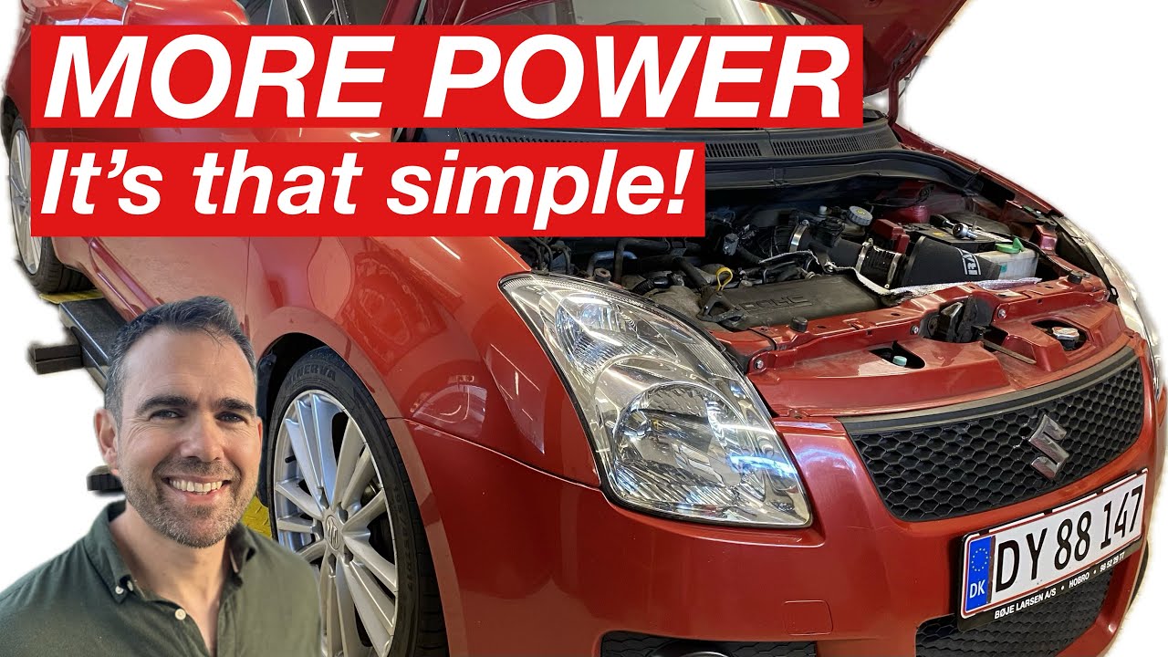 Переназначение моего Suzuki Swift Sport 1,6