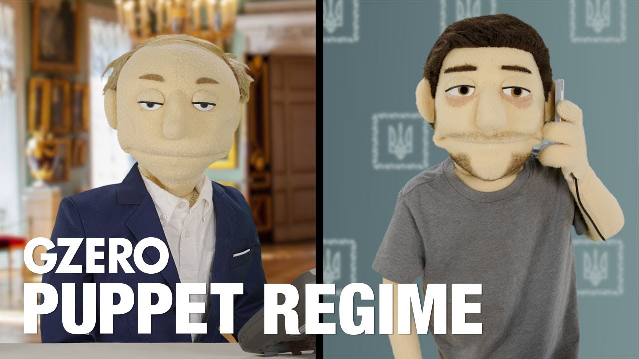 PUPPET REGIME: Zelensky's surprise party for Putin | PUPPET REGIME | GZERO Media