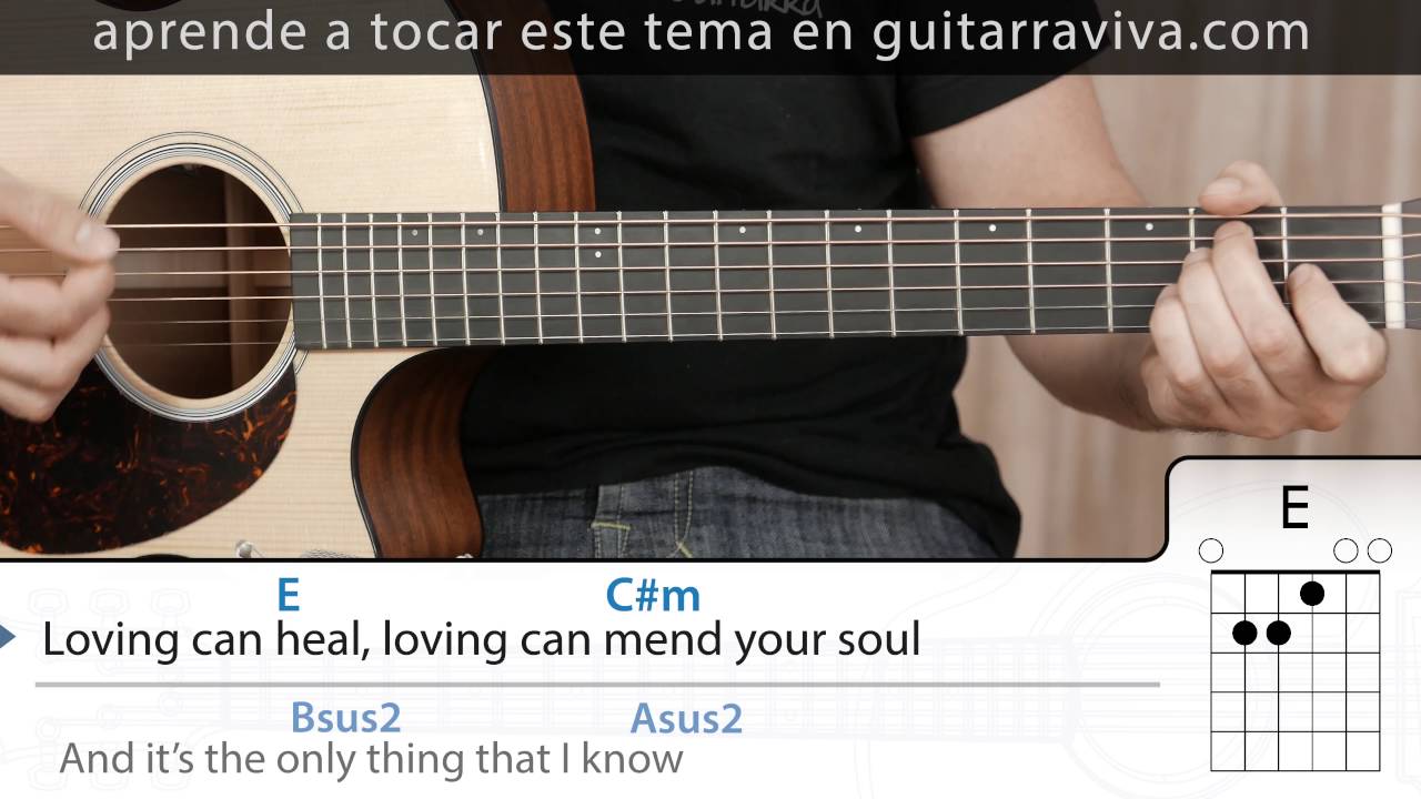 Como tocar Photograph en guitarra ACORDES