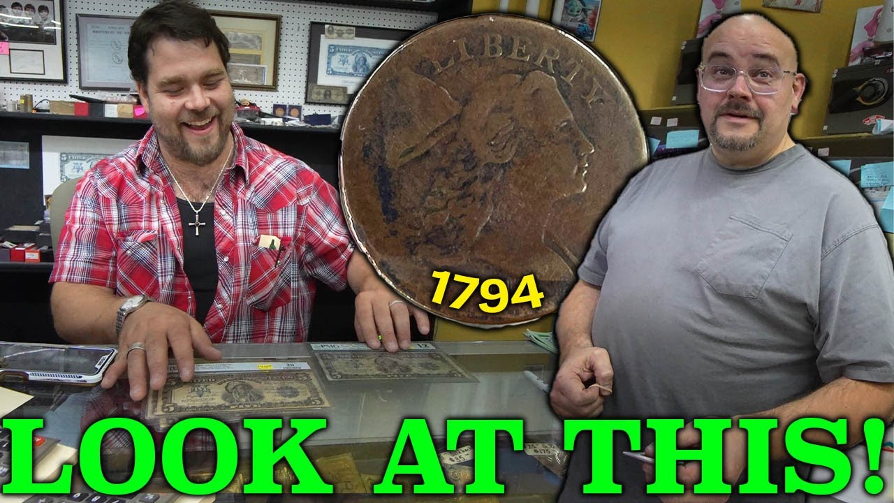 This Texas Coin Shop WAS FULL OF SURPRISES! (1794 Cent, $1000 Bills, Shipwreck Coins, & MORE)