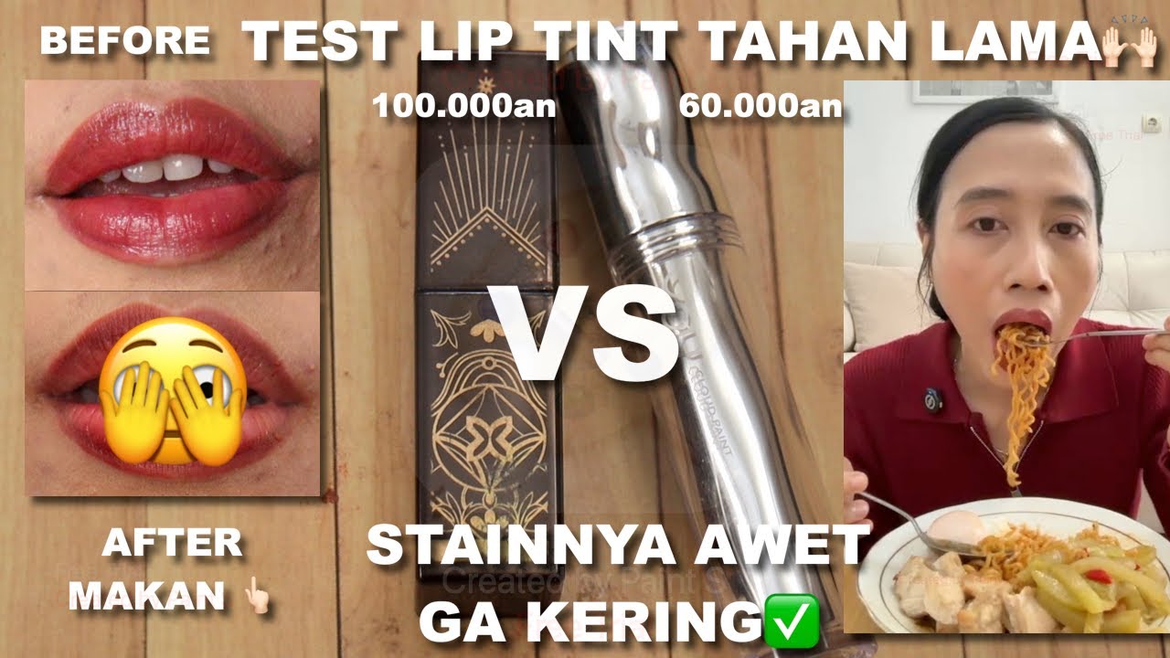 BATTLE MAKE OVER GLASSY LIP LACQUER VS YOU CLOUD PAINT GLASSY GLOW TINT |TAHAN LAMA🙌🏻|Maria Soelisty