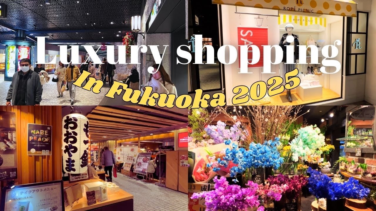 Exploring Tenjin Underground Mall 2025: Japan's Hidden Shopping Paradise! 🛍️🇯🇵