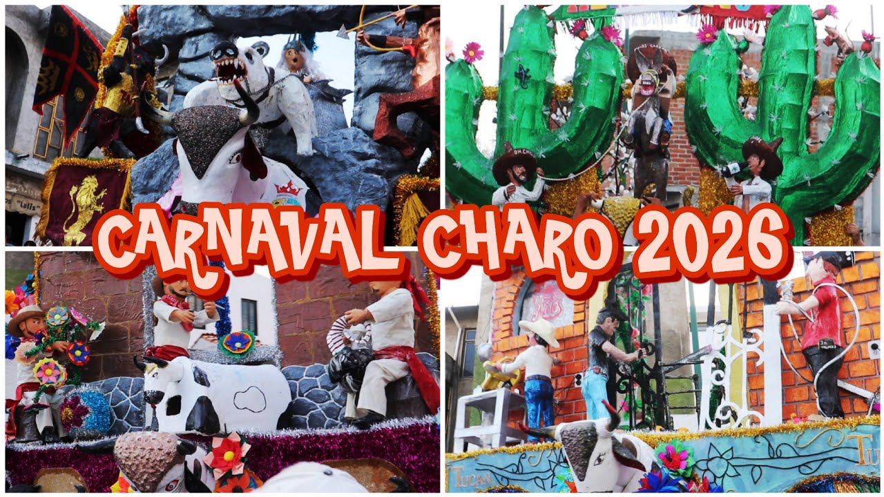 SABADO DE CARNAVAL CHARO UNA HERMOSA TRADICION QUE VIVEN CHICOS Y GRANDES 