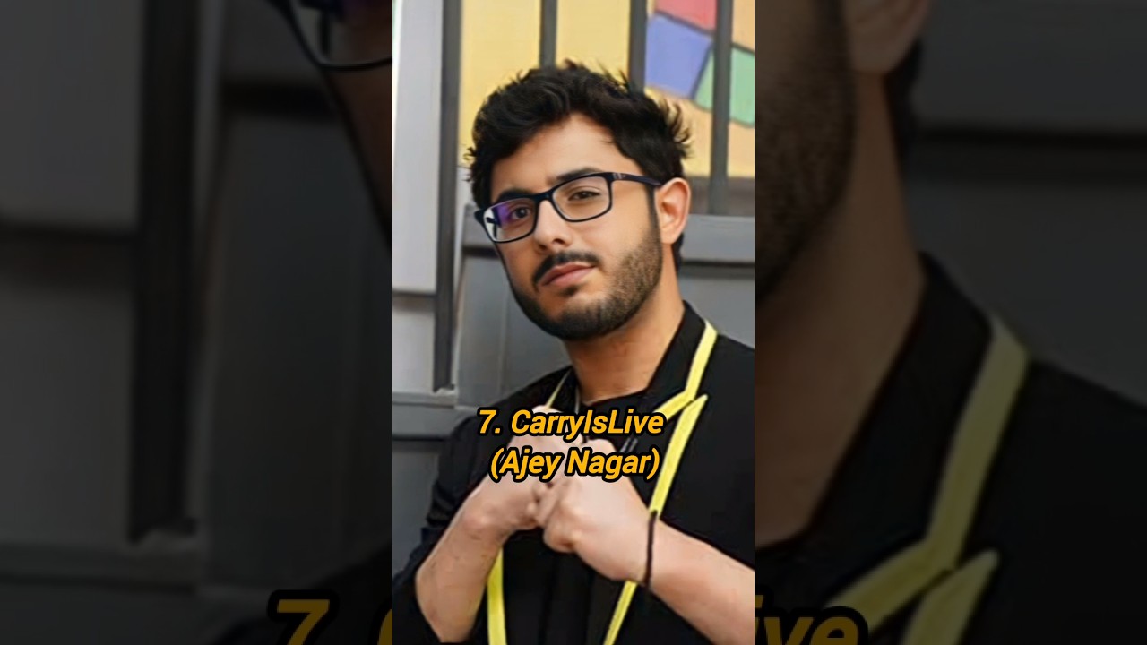 😱Top 10 Indian Gamers 2025🔥#top10 #gaming #shorts