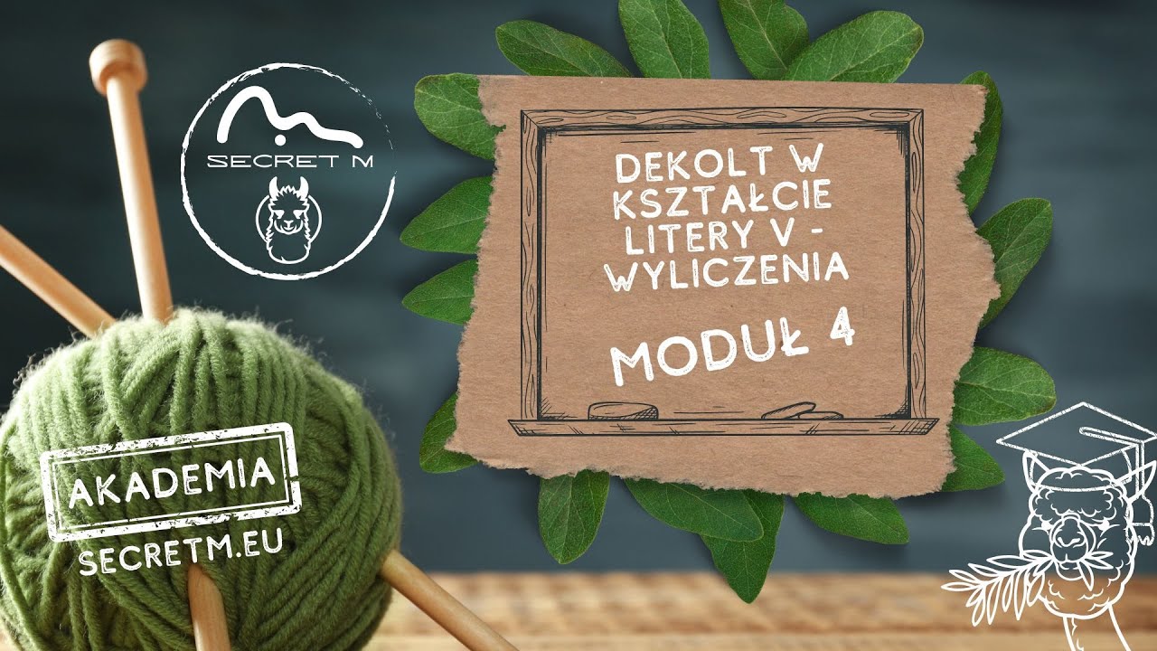 Secret M Akademia - WYLICZENIA - #4 Dekolt w kształcie litery V ze ścięciem