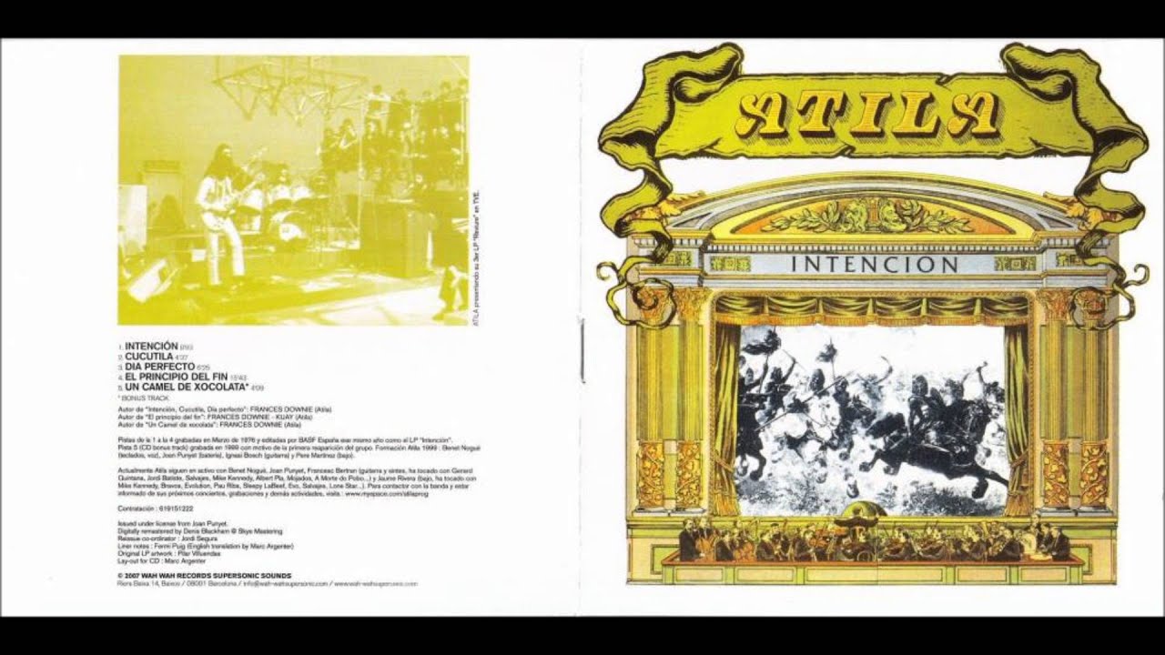 Atila - Intencion 1976 Full Album