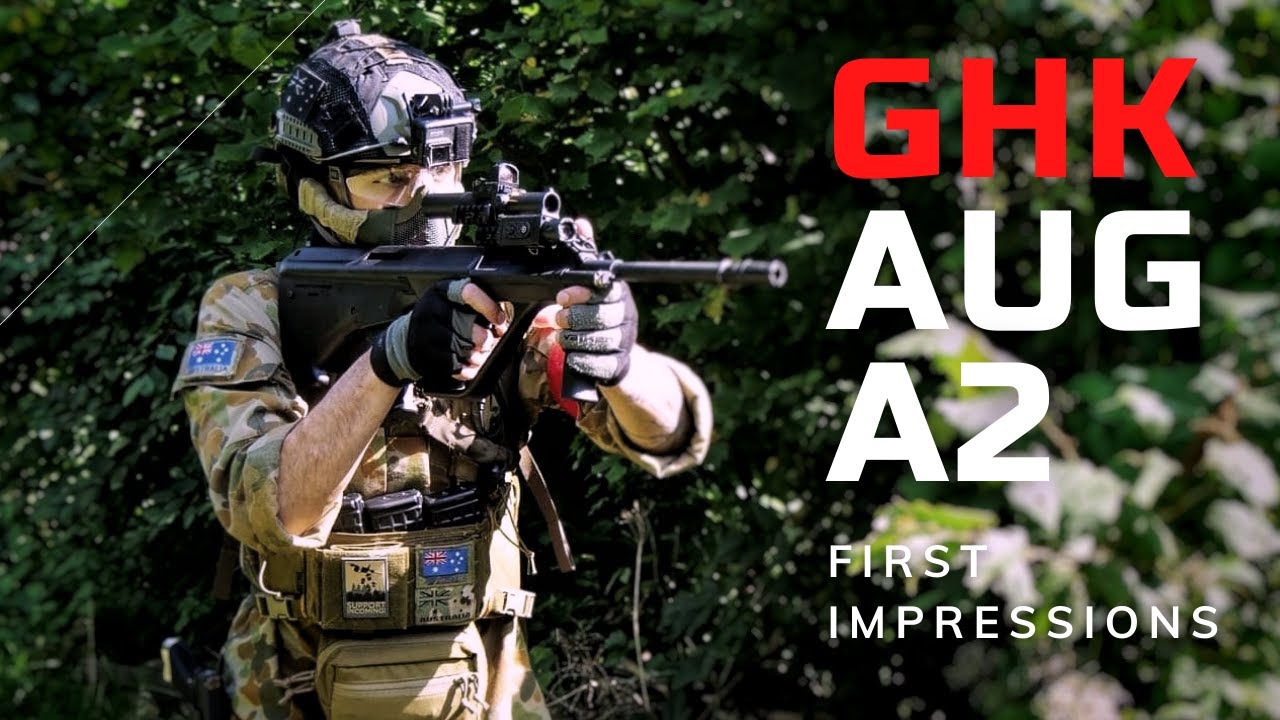 ONE INCREDIBLE GBBR! THE GHK AUG A2 - First Impressions & Gameplay