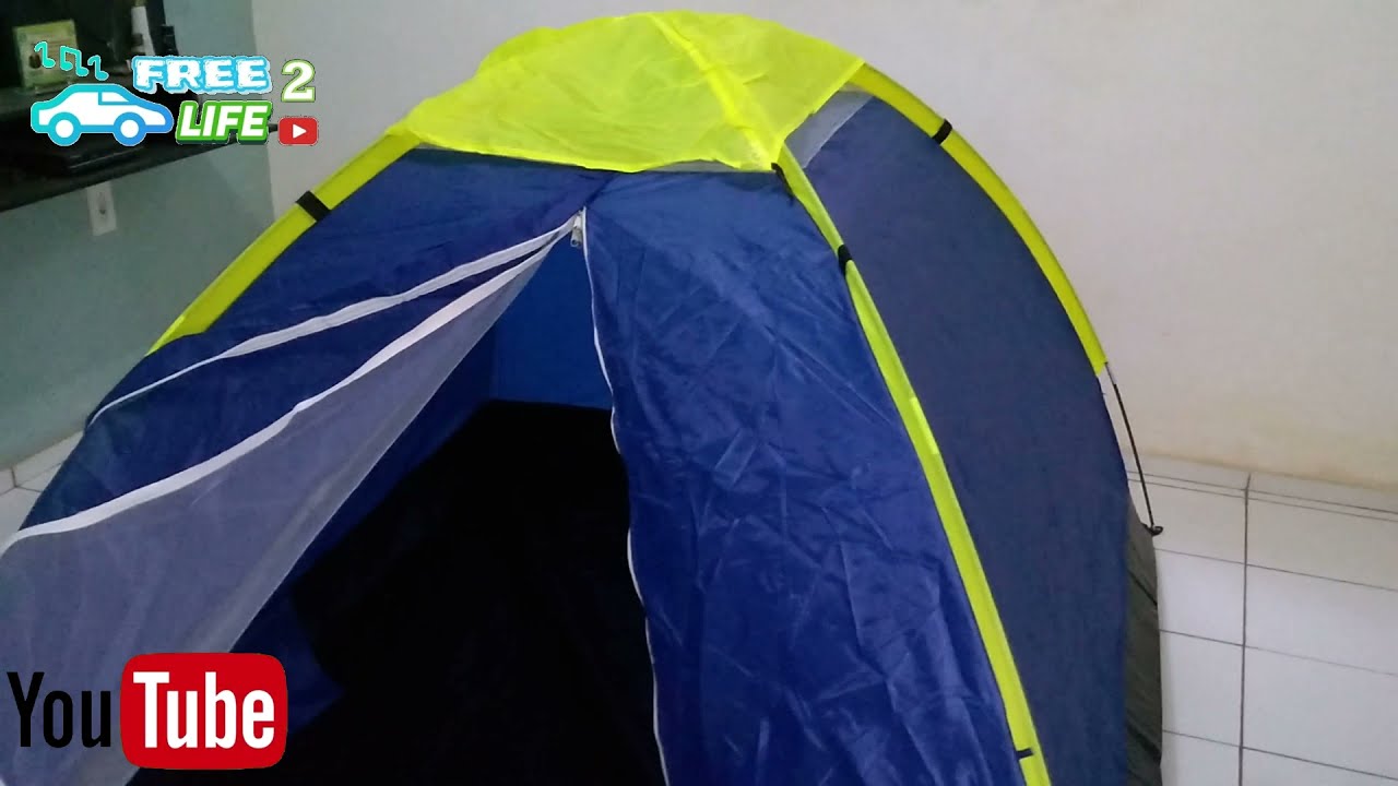 Barraca iglu mor para 3 pessoas