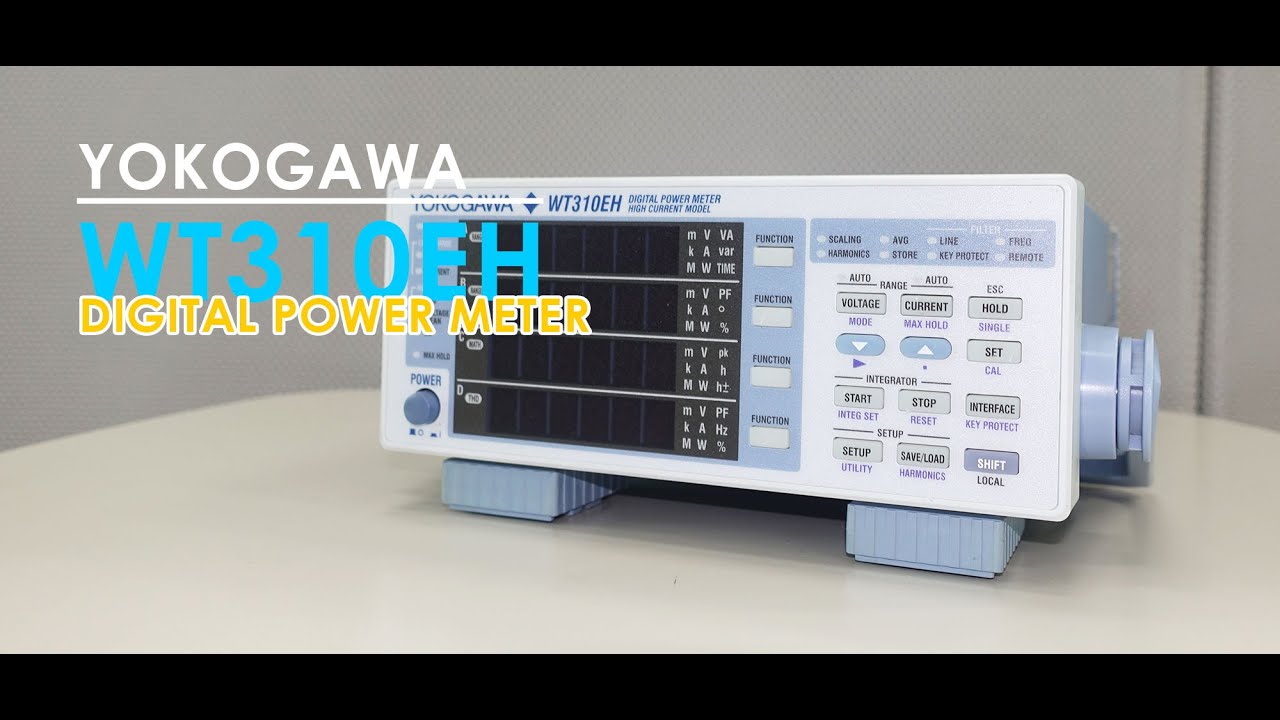 요꼬가와 Yokogawa WT310EH 파워미터 (Digital Power Meter) 성능 그리고 다른 (WT310/WT310E)