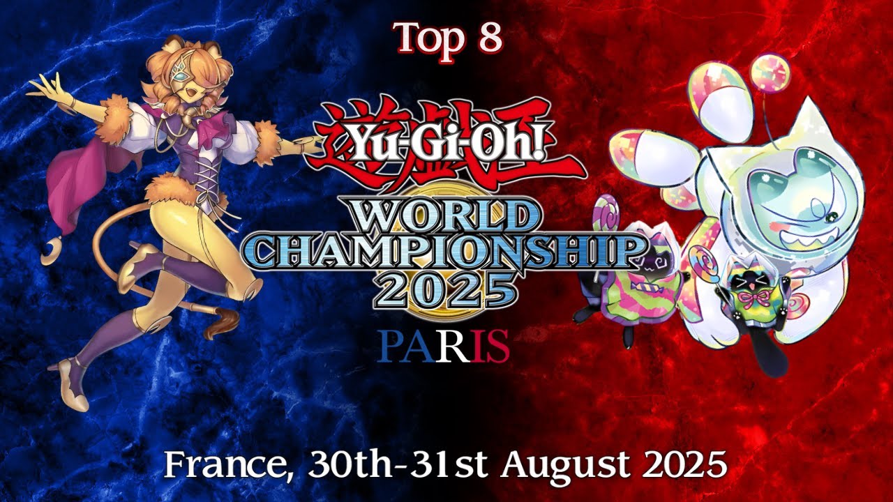 WORLD CHAMPIONSHIP PARIS │ Lunalight VS Yummy │ Top 8 Yu-Gi-Oh! August 2025