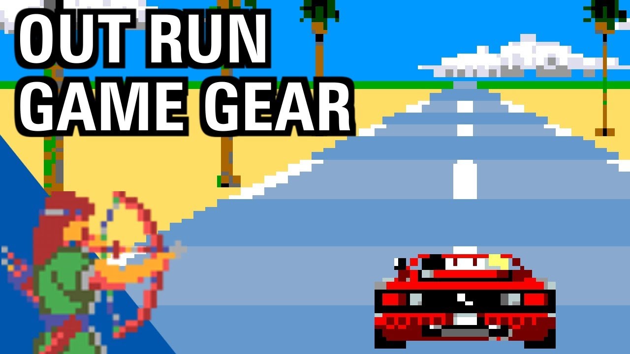 Out Run no Game Gear real, o finalzinho - Eric Fraga