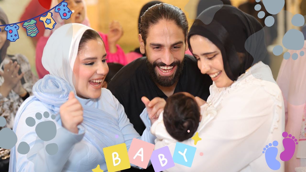 واخيرااا سبوع بيبي سند👶♥️