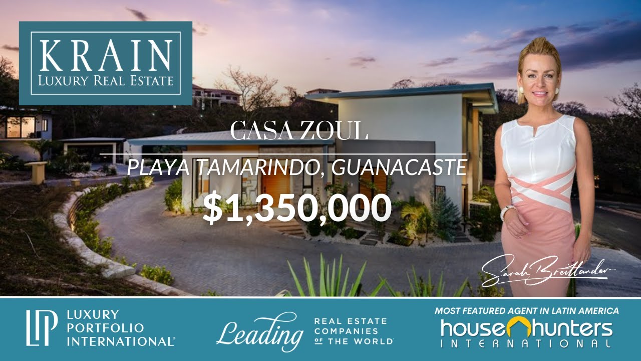 Inside A $1.350M Luxurious Residence in the Prestigious Senderos Gated Community of Tamarindo!