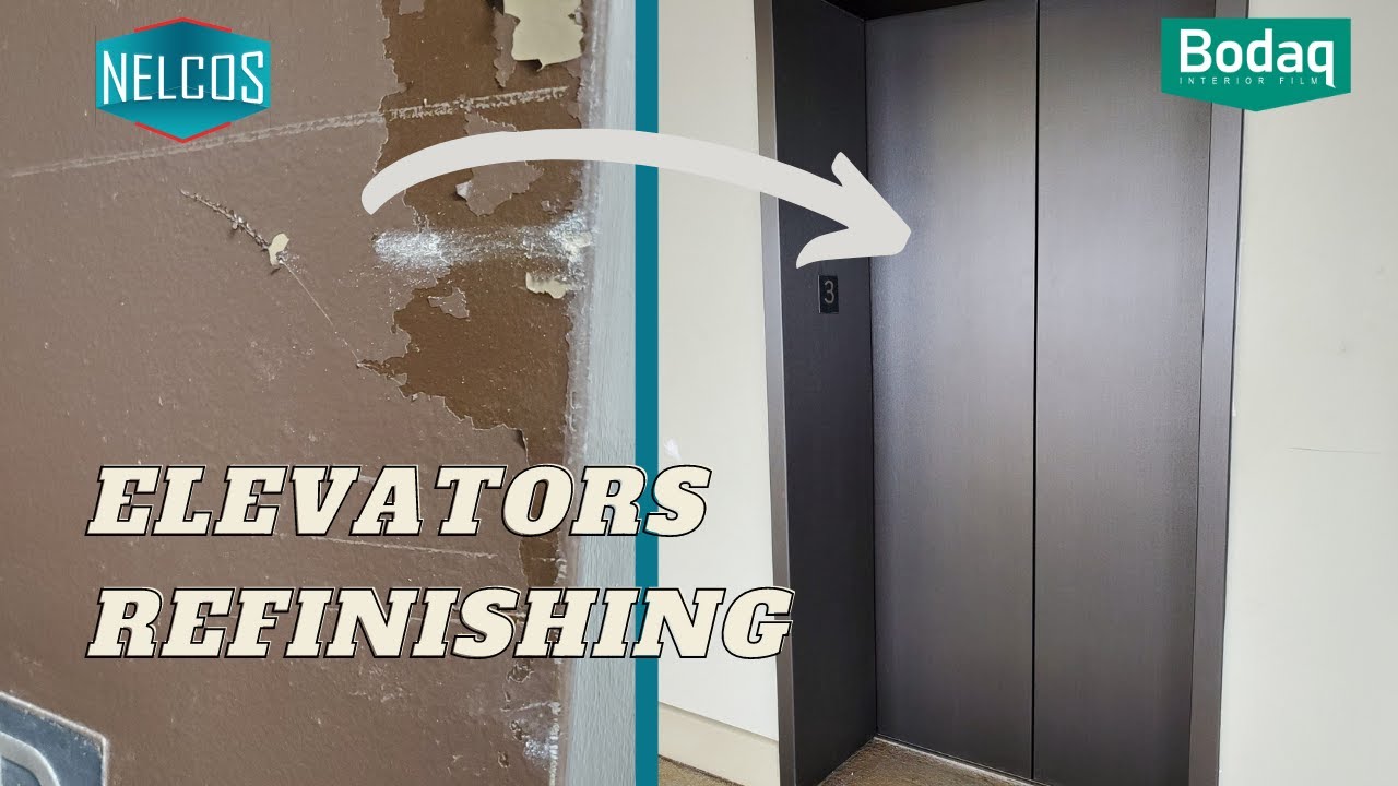 Elevators Refinishing | Exterior Refinishing with Bodaq Interior Film