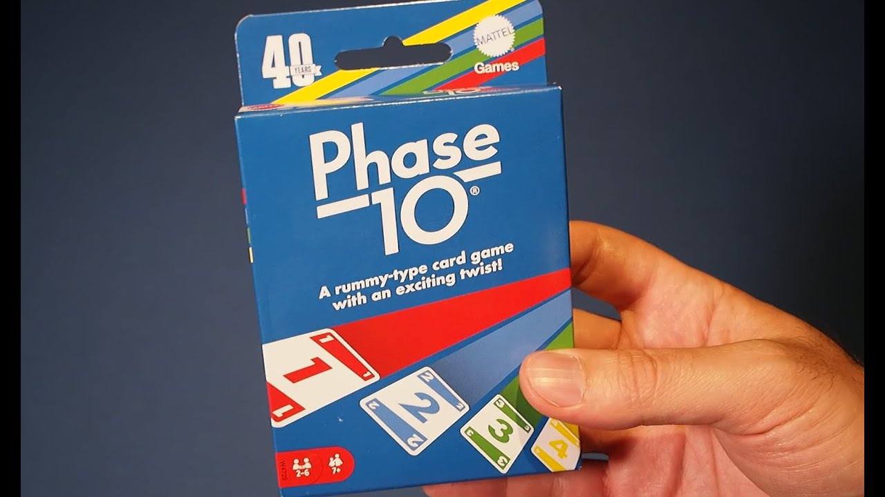 Phase 10 | Rummy Unboxing
