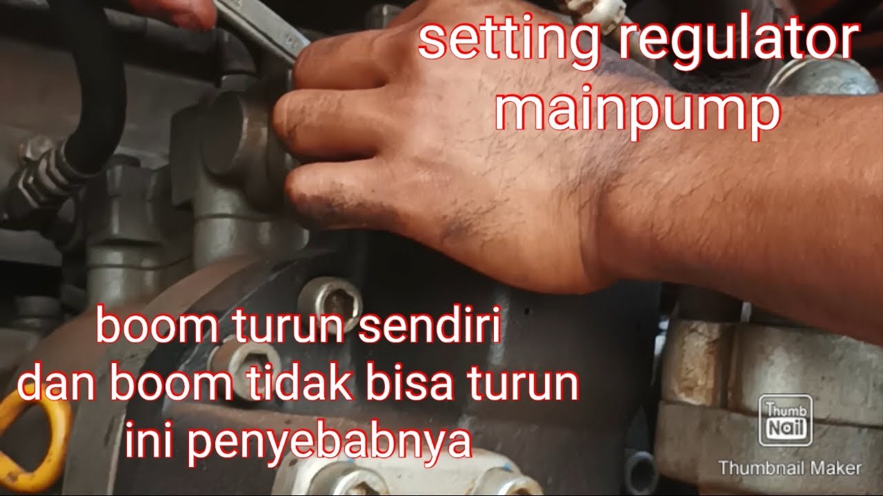 rod boom excavator hitachi zx350-5G tidak mau turun dan turun sendiri.  my jobs my adventure