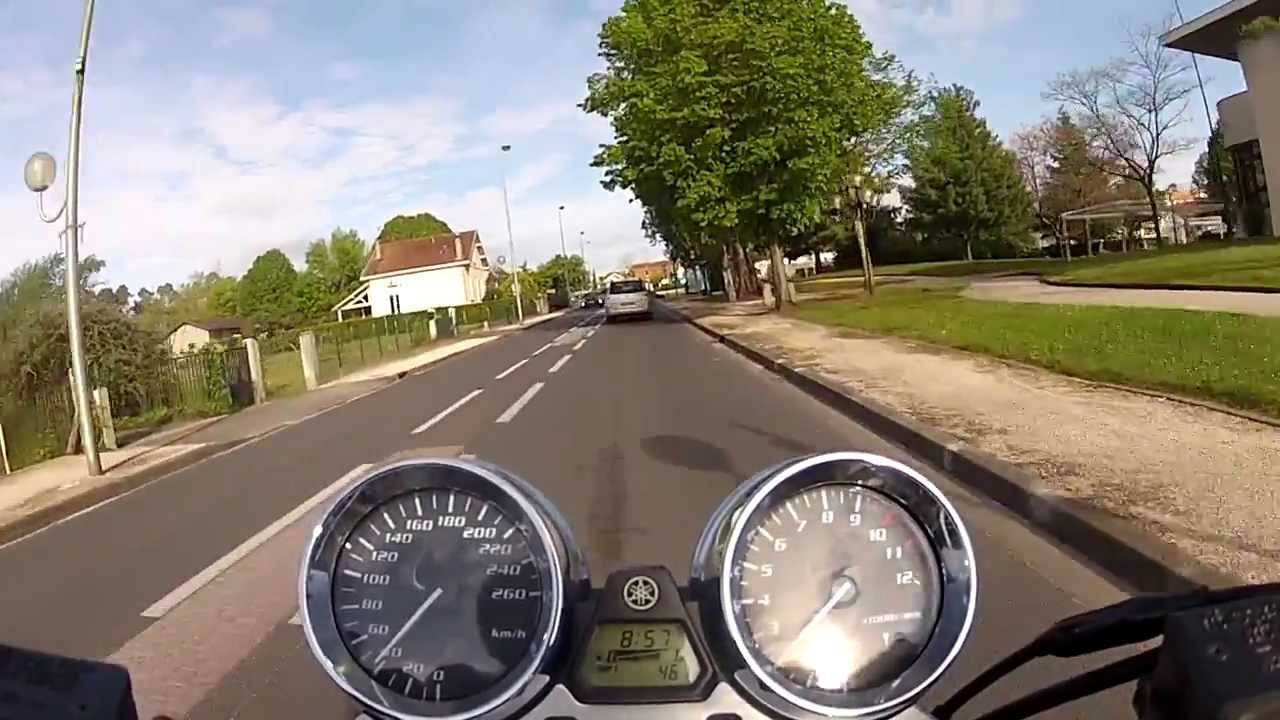 Essai Gopro - MOTORSPORT HD Hero 2 sur XJR 1300