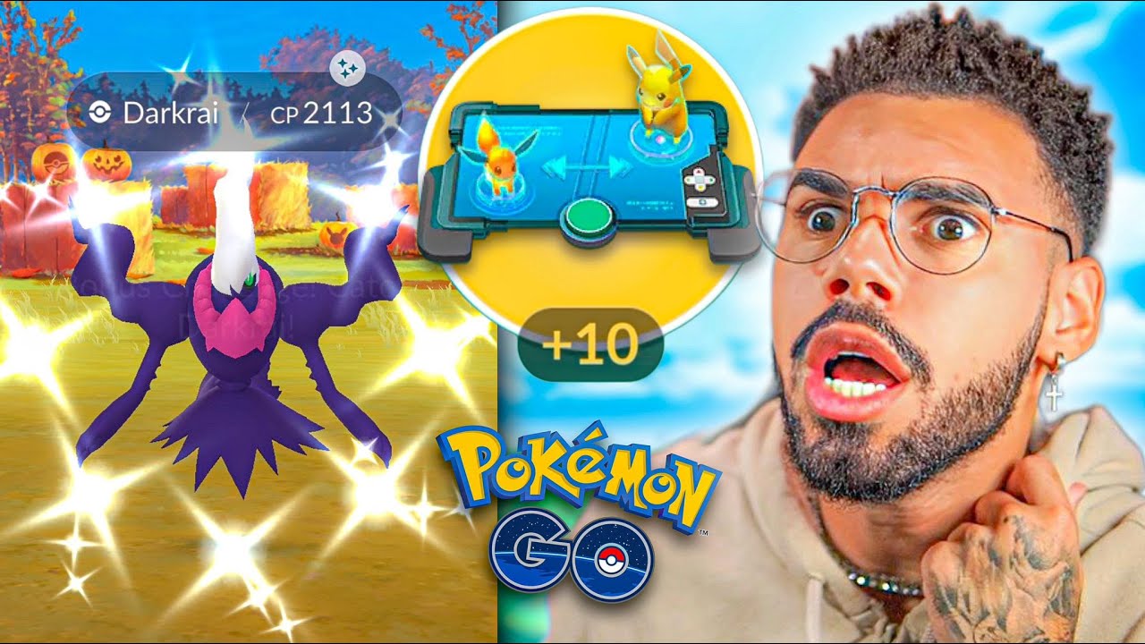 EXISTE 1 ÚNICO JEITO DE *SHINY* DARKRAI… 🤯😭😱 #pokemongo